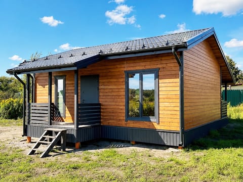 Каркасный дом 6х8 + терраса 2x8